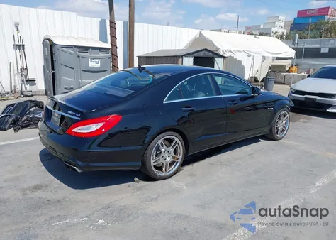 2012 Mercedes-Benz Cls 63 Amg из США, поврежденный, VIN WDDLJ7EB7CA033353
